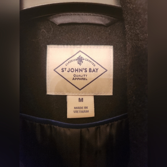 NWT! St. John's Bay Peacoat, M - Picture 8 of 10